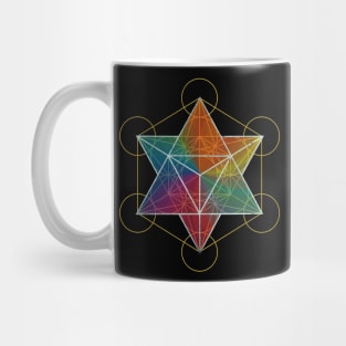 Metatron's Cube & Merkaba Mug